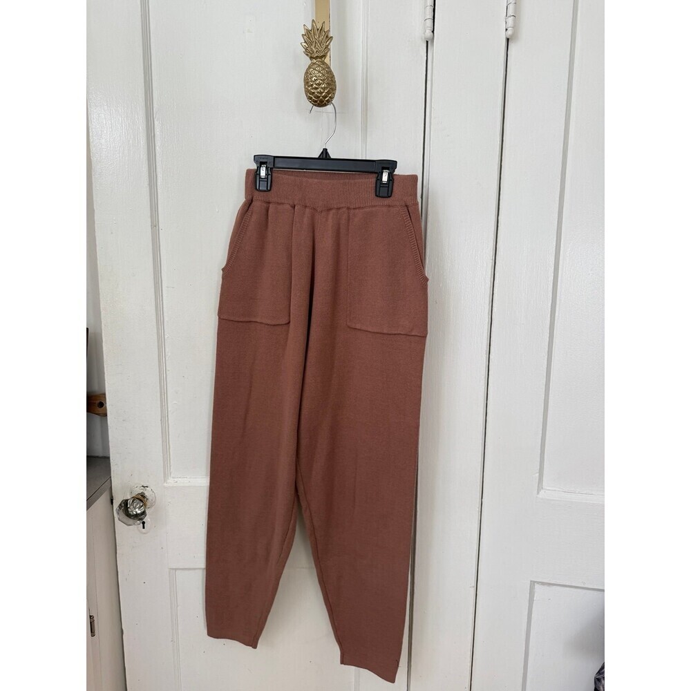 Sincerely Jules women’s size medium brown knit pants